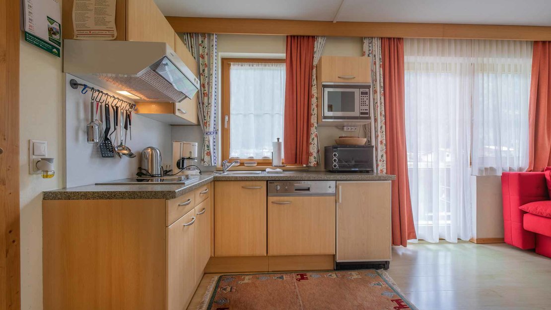 Küchenblock in einem Niggnhof Appartement